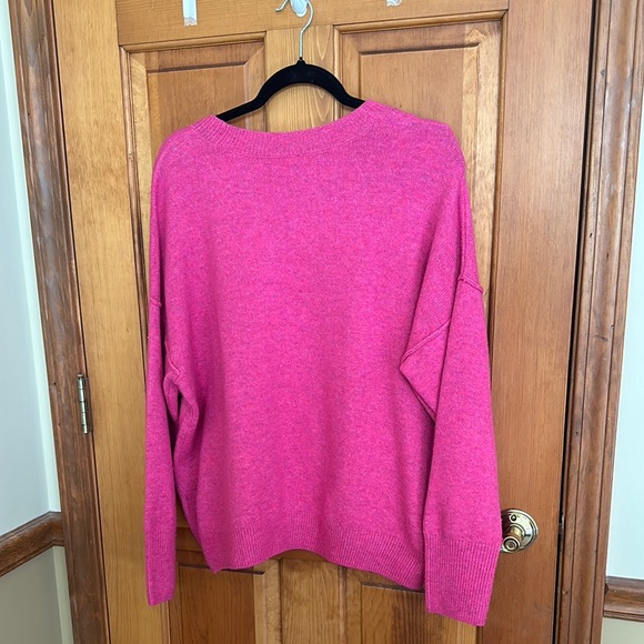Hot Pink Vince Camuto Sweater - Picture 4 of 4